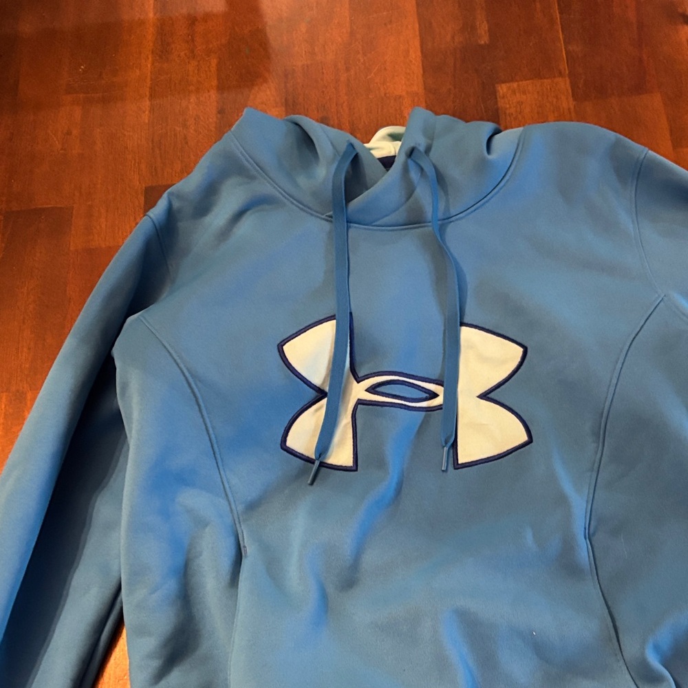 Under Armour Light Blue Pullover - Picture 2 of 5